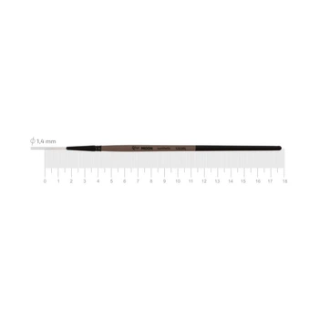 Пензель Rosa MOON 1203RL синтетика лайнер №1 к.р (4823098534105)