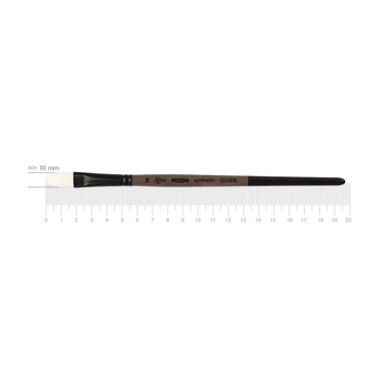 Пензель Rosa MOON 1203FR синтетика овальна №10 к.р (4823098534129)