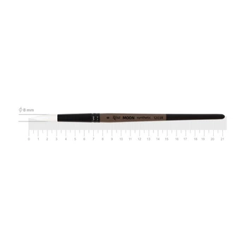 Пензель Rosa MOON 1203R синтетика кругла №8 к.р (4823098533986)