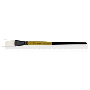 Пензель Rosa AMBER 2306FR щетина овальна №12 д.р. (4823098533399)