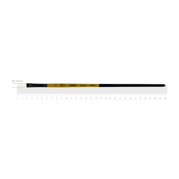 Пензель Rosa AMBER 2306F щетина пласка №4 д.р. (4823098533351)