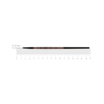 Пензель Rosa MOON 1203RL синтетика лайнер №0 к.р (4823098534112)