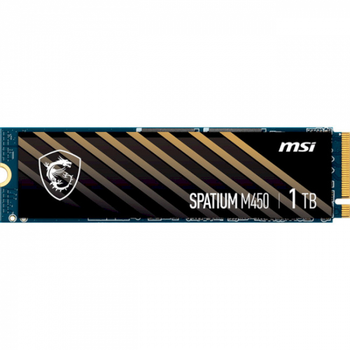 SSD накопитель msi Spatium m450 1Tb pci-e 4.0 x4 m.2 2280 3d tlc (s78-440l0m0-p83)