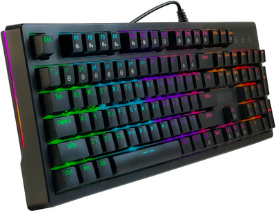 Клавиатура механическая проводная RZTK Bifrost Rainbow Dark Kailh Red ($LH153580) - Уценка 