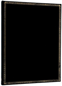 Записник Paperblanks Чорне видання 18х23 см 144 сторінки в лінію (9781408763285)