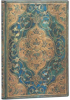 Notatnik Paperblanks Turkusowe Kroniki 13 x 18 cm 176 stron w linie Flexi (9781439782262)