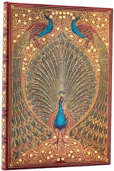 Блокнот Paperblanks Сангорски & Сатклифф – павлины Хафиза 13х18 см 144 страницы в линию (9781439798898)