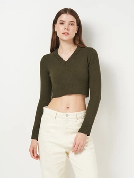 Светр жіночий Zara 5536/450 M Зелений (05536004505036)