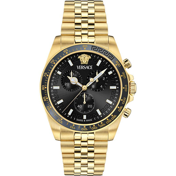 Часы 43 мм Versace GRECA CHRONO WAVE Vre0h00525