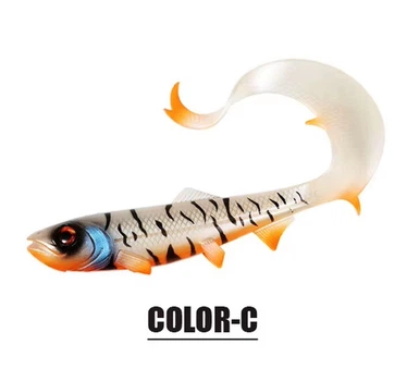 Велика силіконова приманка Spinpoler Firebomb, 17,5см/30гр, Color C (2 шт/уп)