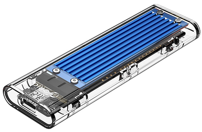 Obudowa dysku Orico TCM2-C3 M.2 NVME USB-C Blue (6942227137821)