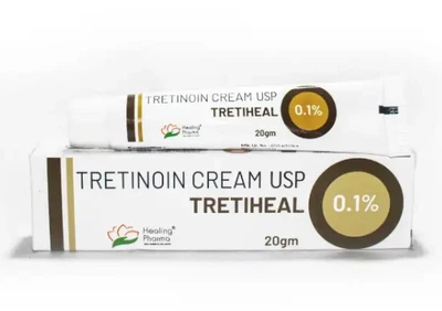 Третиноин крем 0.1% Тритихел (Tretinoin Cream USP Tretiheal), 20 г. Антивозрастной крем для лица