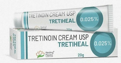 Третиноин крем 0.025% Тритихел (Tretinoin Cream USP Tretiheal), 20 г. Антивозрастной крем для лица