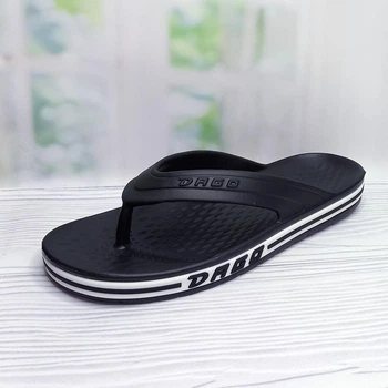 Вьетнамки мужские пляжные Dago Style 42 27 см чёрные 35628