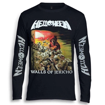Лонгслів Talisman Helloween - Walls Of Jericho Чорний XL (LSMW035)