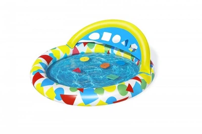 Надувной детский бассейн 120 x 117 x 46 см Bestway 52378 (в комплекте 5 игрушек)