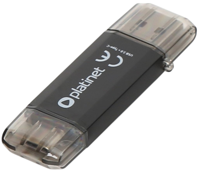 Pendrive Platinet 45606 128GB USB 3.0 / Type-C Black (PMFC128B)