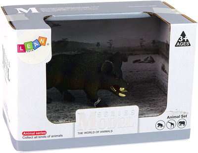 Figurka Lean Toys Zwierzęta Świata Dzik 5 cm (5905214971168)