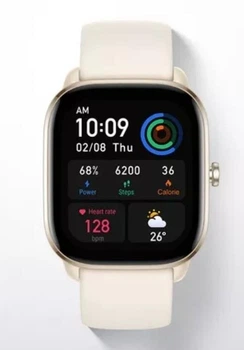Смарт-годинник Amazfit GTS 4 Mini Moonlight White Українське меню (GTS4W)