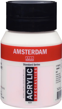 Farba akrylowa Amsterdam Pearl Violet 821 500 ml (8712079395681)