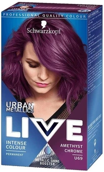 Краска для волос Schwarzkopf Live Urban Metallic U69 Amethyst Chrome (9000101202779)