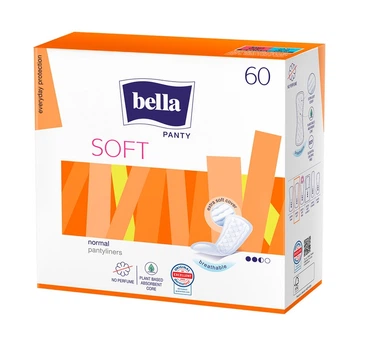 Щоденні гігієнічні прокладки Bella Panty Soft 60 шт. (5900516310882)