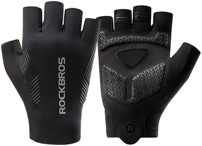 Rękawiczki rowerowe Rockbros S Black (5907769373695)
