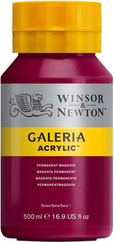 Farba akrylowa Winsor & Newton Permanent Magenta 488 500 ml (94376914801)