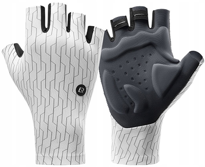 Велорукавички Rockbros для шосе M White/Black (5907769373954)