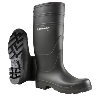 Сапоги резиновые&nbsp;Dunlop Universal р.44 чёрные (арт.55310)