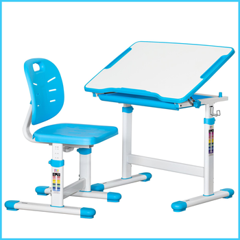Комплект Evo-kids (стіл+стілець) Evo-05 Ergo Blue (арт. Evo-05 Ergo BL)