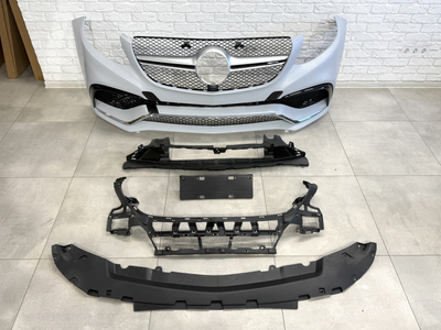 Передний бампер в сборе GLE63 AMG Mercedes-Benz GLE class W166 2015-2018 GBT для Mercedes-Benz GLE class W166 2015-2018 (435)