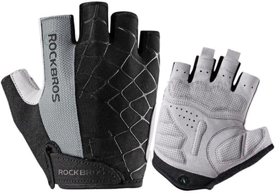Велорукавички RockBros S109GR XL Grey (5907769312625)
