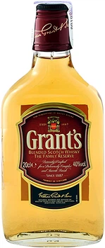 Виски Grant's Triple Wood 5 - 6 лет выдержки 0.2 л 40% (5010327208107)