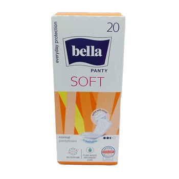 Прокладки щоденні Bella 20шт Панті Софт (Оранжеві без запаха)