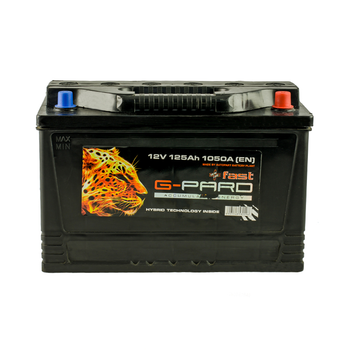 Аккумулятор G-Pard Fast 125 Ah/12V "3" (+ справа)
