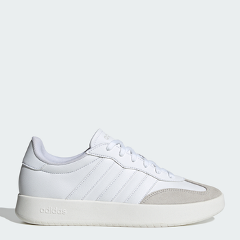 Чоловічі кеди низькі Adidas Barreda JI2308 45.5 (10.5UK) 29 см Ftwwht/Ftwwht/Greone (4067904303299)