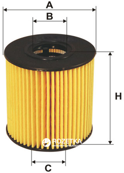Фильтрующий элемент масляного фильтра WIX Filters WL7413 - FN OE673 (WL7413)