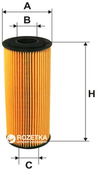 Фильтрующий элемент масляного фильтра WIX Filters WL7008 - FN OE640/1 (WL7008)