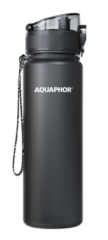 Butelka filtrująca na wodę Aquaphor City 500 ml Czarna (4744131018607)