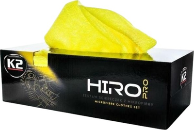Zestaw mikrofibr bezszfowych K2 PRO Hiro 30 x 30 cm 30 szt. (5906534019462)