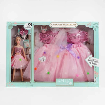 Кукла "Emily", дополнительная одежда, 30 см. Pink (137316)