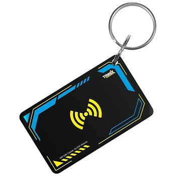 Ключ карта Trinix Proxymity-key EM+MF epoxy 125 кГц, 13.56 МГц Чорний (99-00023971)
