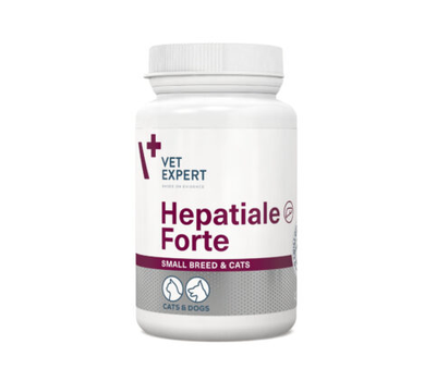 Витамины VetExpert Hepatiale Forte Small Dog & Cat для собак мелких пород и котов для поддержки функции печени 40 шт. (арт 58884)