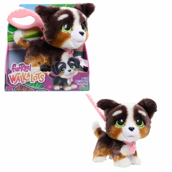 Интерактивная игрушка Hasbro Щенок на поводке Бернедудель FurReal Friends Walkalots Bernedoodle (28056)