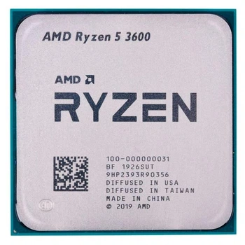 Процесор AMD Ryzen 5 3600 (AM4, 12T, Tray) (Ryzen 5 3600:5) Б/в