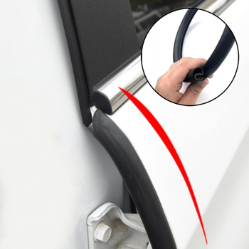 Уплотнитель на кромку двери 2см*0,8см*80см (Auto-68387) аксесуари для авто