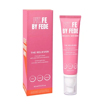 Заспокійливий гель-крем для обличчя Fit.Fe By Fede The Reliever Face Gel-Cream, 50 мл