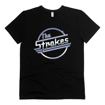 Футболка EPIC чоловіча The Strokes - Logo чорна розмір XXXL