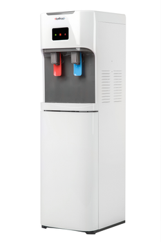 Кулер для воды напольный HotFrost V115A, компрессорное охлаждение, нижняя загрузка бутыли Белый